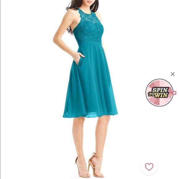 Emerald Azazie Sylvia dress - Picture 5 of 8